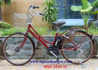 Xe đạp điện trợ lực Nhật ASSISTA STILA đỏ đun