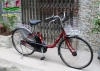 Xe đạp điện Nhật trợ lực Panasonic màu đỏ - anh 2