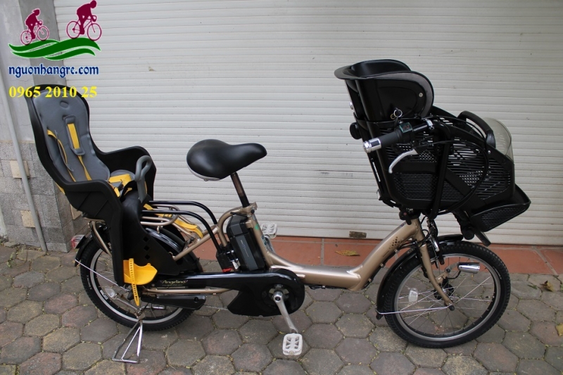 Xe đạp điện Nhật mẹ và bé model mới 95%