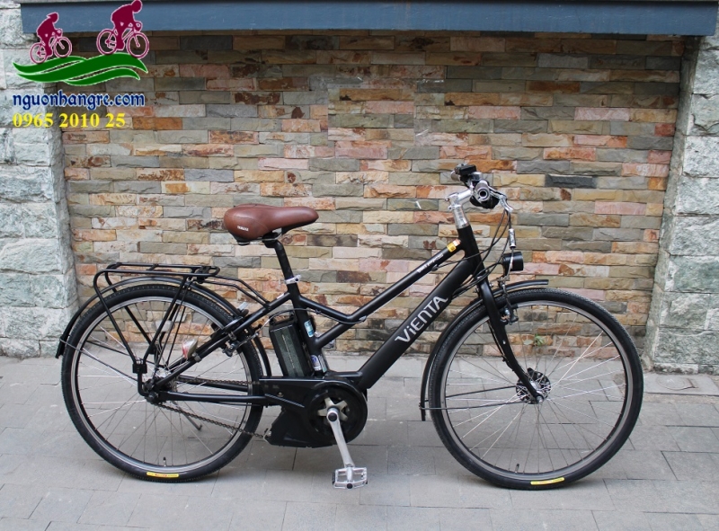 Xe đạp điện Nhật trợ lực Vienta 5  đen lì model 2019 hàng hiếm