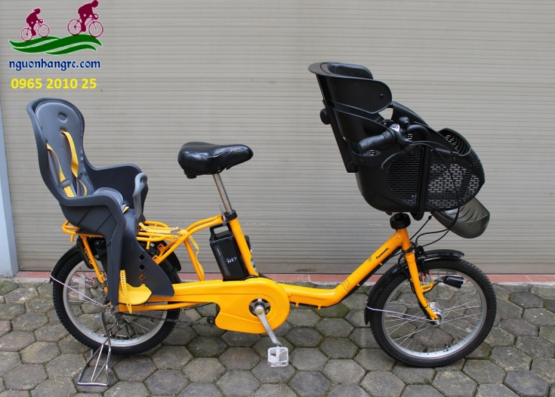 Xe đạp điện trợ lực Nhật mẹ và bé Panasonic