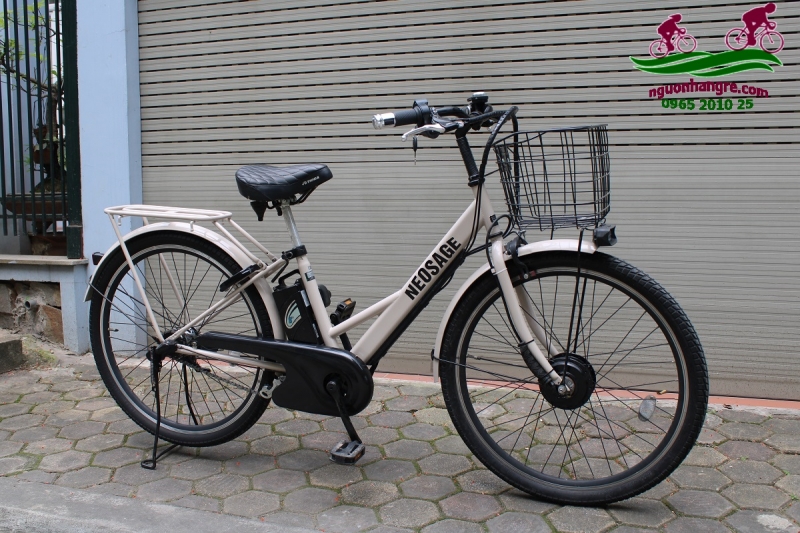 Xe đạp điện Nhật chạy tay ga Panasonic Neosage