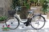 Xe đạp điện trợ lực Nhật Natura classic màu kem - anh 1