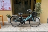 Xe đạp điện Nhật Assista chạy tay ga màu xanh - anh 1