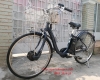 Xe đạp điện Sanyo eleloop đời 2012, phụ tùng Zin màu xanh tím - anh 1