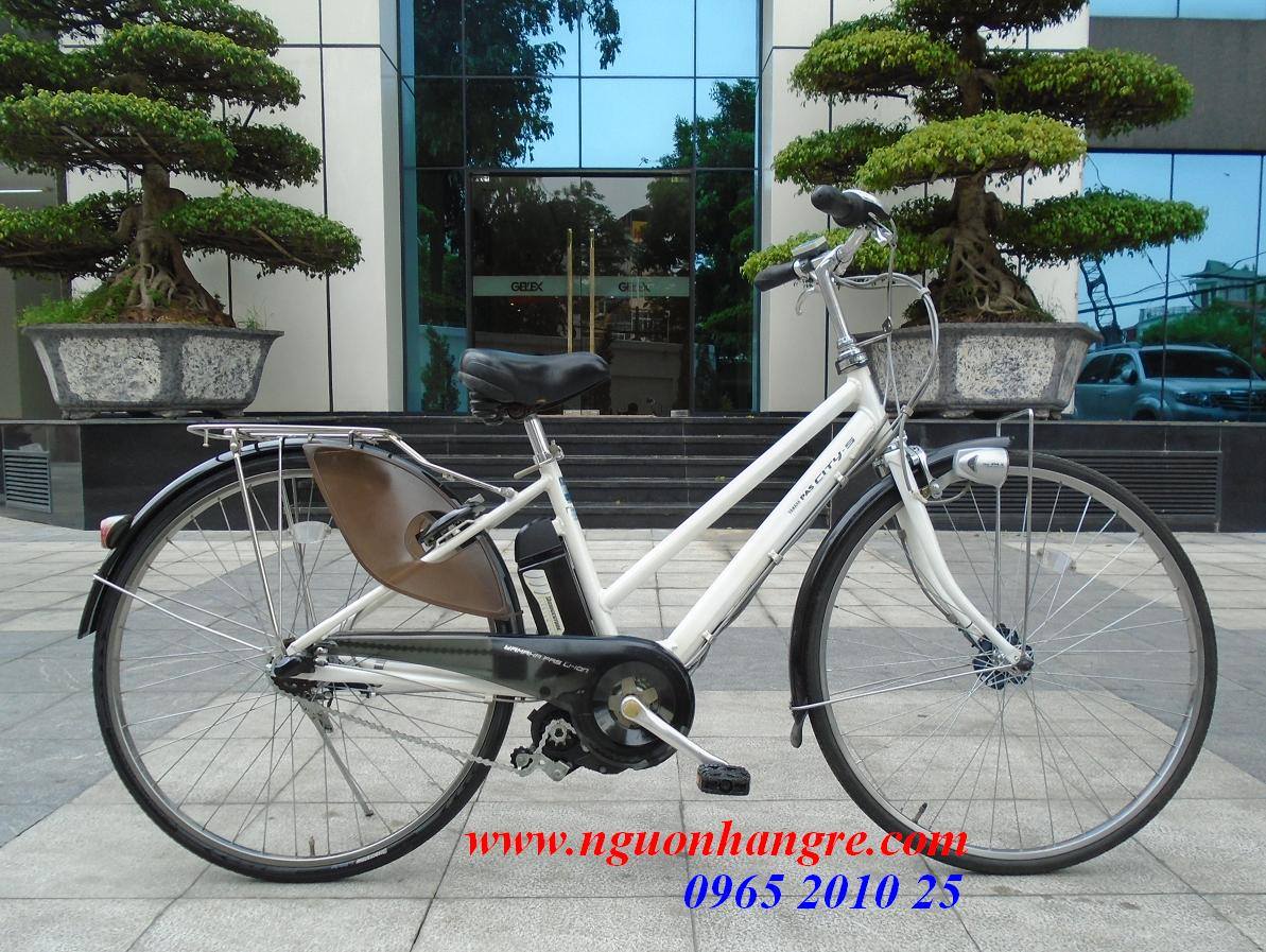 Xe đạp điện Nhật Yamaha Pas city F đời 2013 đạp trợ lực