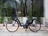 Xe đạp điện Nhật Yamaha liền sườn 1 dóng màu xanh cửu long - anh 1