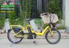 xe đạp điện Nhật trợ lực mẹ và bé brigestone child care bike Angelino - anh 1