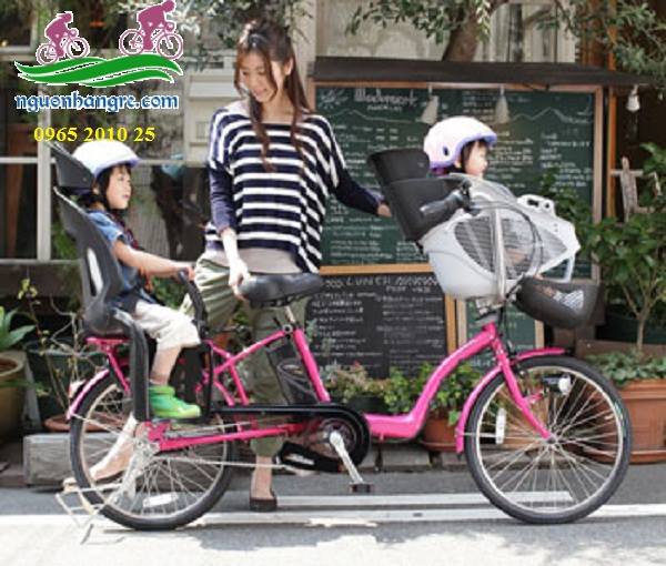 Xe đạp điện Nhật mẹ và bé panasonic