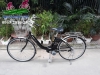 Xe đạp điện Nhật Panasonic màu đen dây âm sườn - anh 1