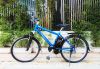 Xe đạp thể thao điện Nhật Panasonic màu xanh - anh 1