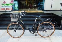 Xe đạp điện Nhật trợ lực brigestone Assista  phiên bản đen lì