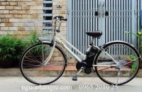 xe đạp điện Nhật Panasonic lithium vivi FX city trắng