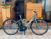 Xe đạp điện Nhật trợ lực Yamaha Vienta màu xanh - anh 1