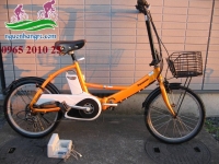 Xe dap dien nhat cu gap gon panasonic