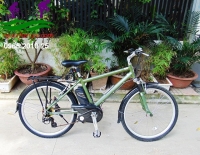 Xe đạp điện Nhật thể thao trợ lực Panasonic